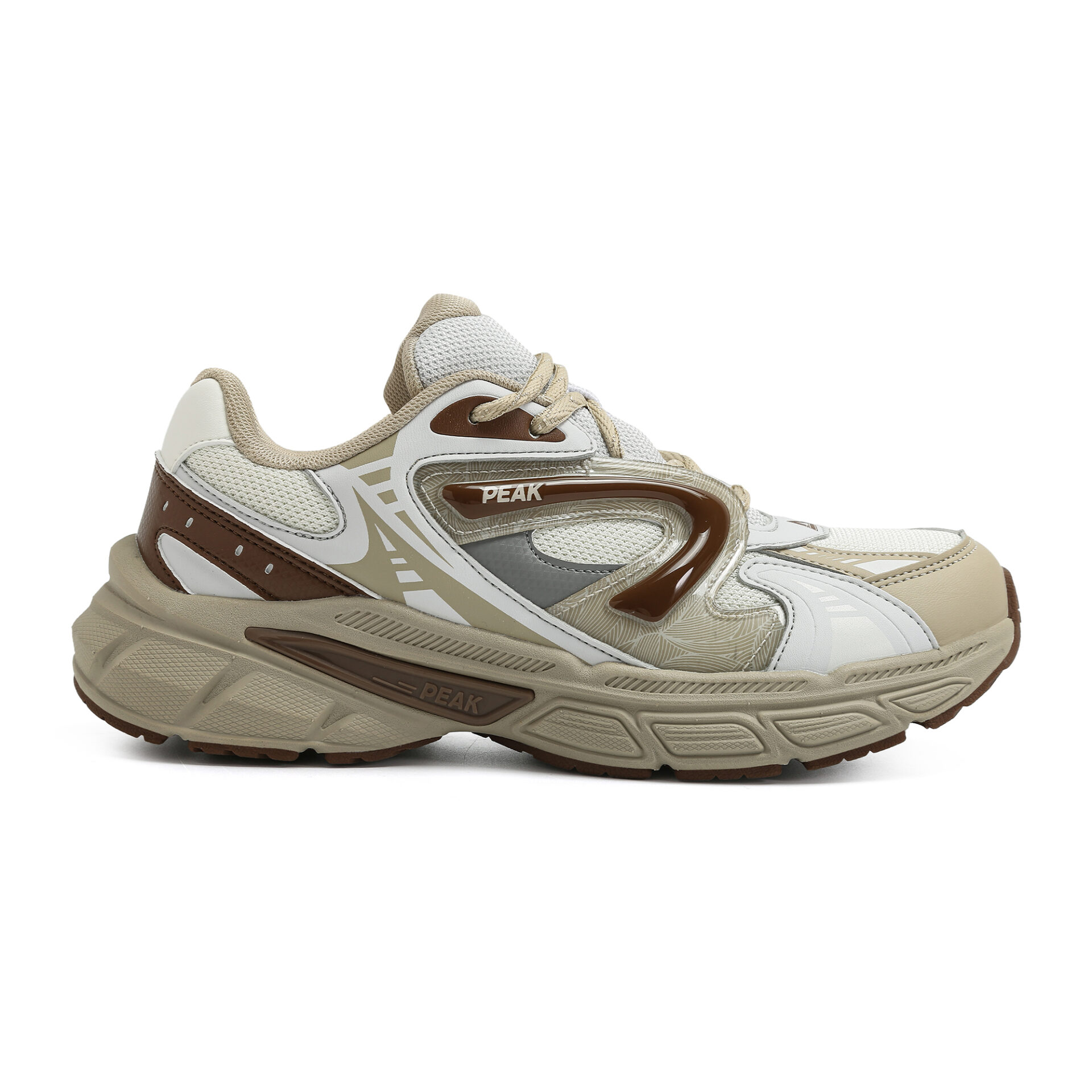 OFF WHITE/BROWN
